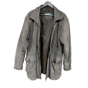 Vintage Leather Coat‎